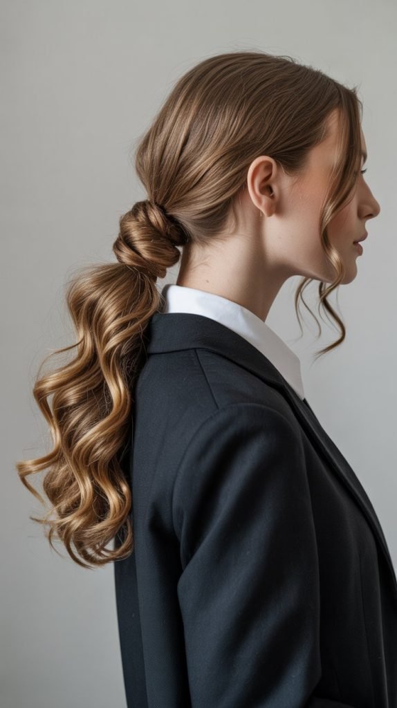 Twisted Side Ponytail