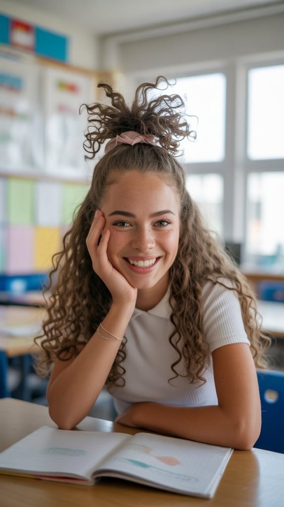 5. The Protective Pineapple Style