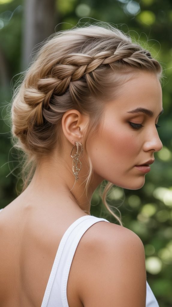 The Asymmetric Braided Updo
