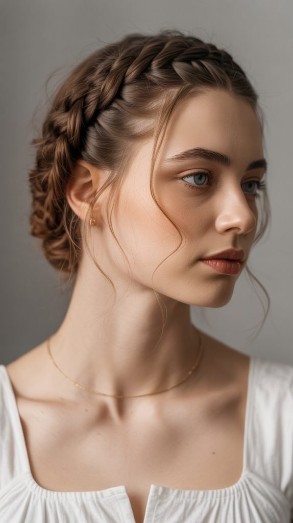 The Classic Crown Braid