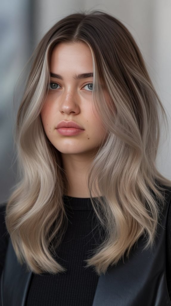 Long Bob with Color Melting