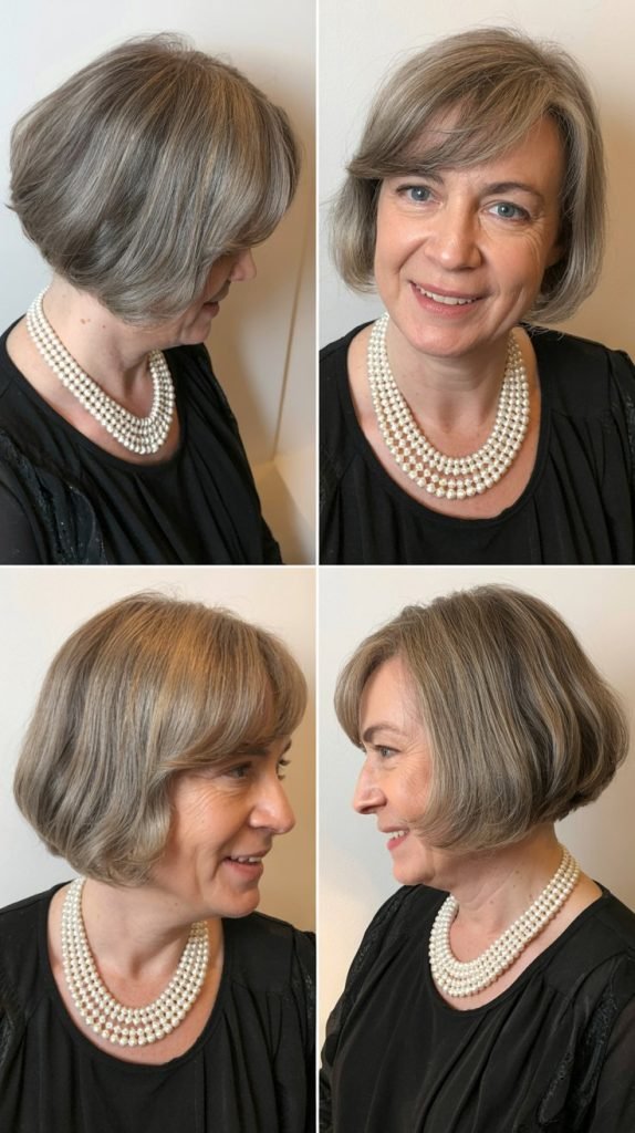 4. Asymmetrical Angled Bob