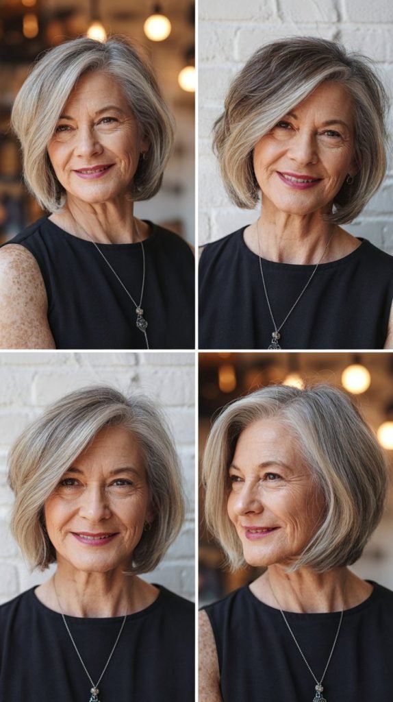 3. Asymmetrical Lob (Long Bob)