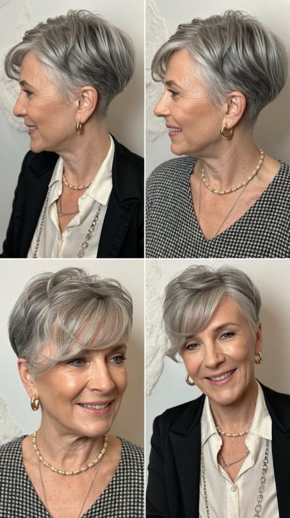 25. Asymmetrical Pixie with Longer Side