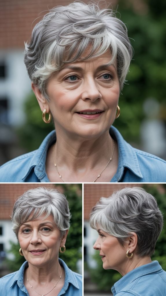 1. Classic Pixie Cut with Textured Layers