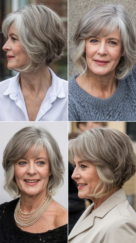 15. Face-Framing Layers with Long Bob