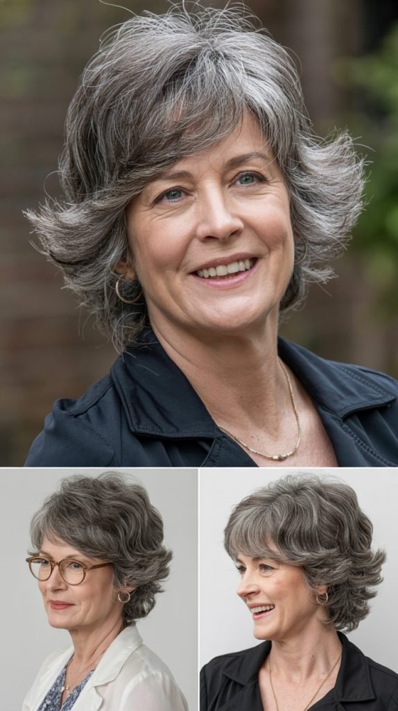 4. Feathered Shag with Wispy Ends