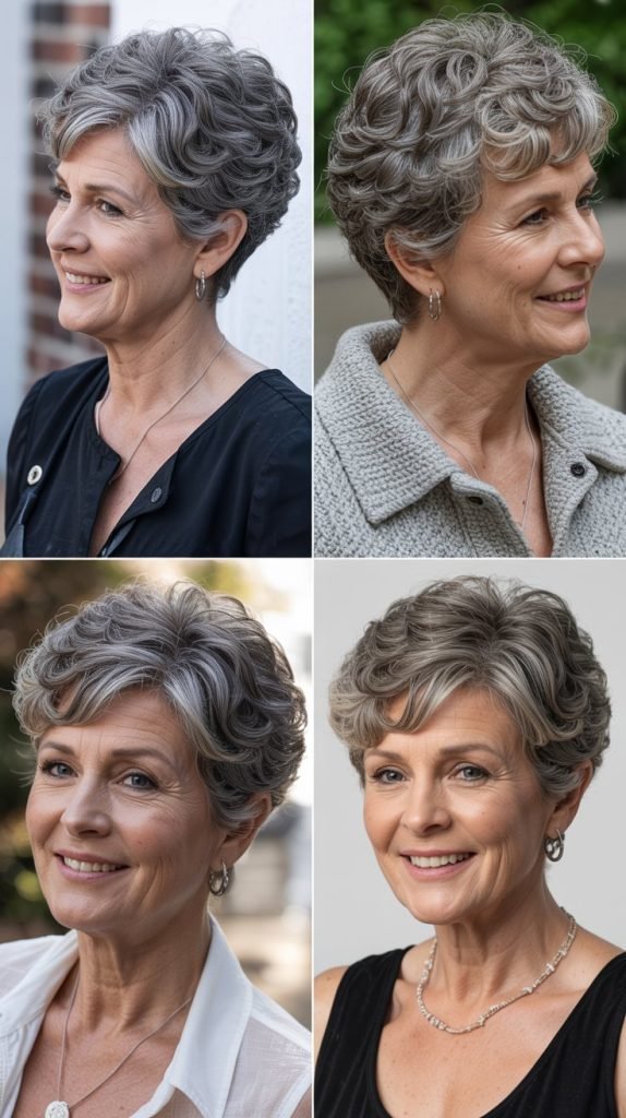 6. Feathered Short Cut