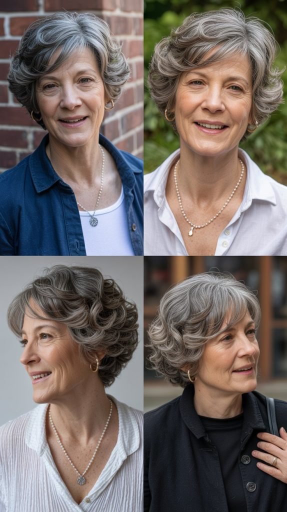 26. Layered Short Cut with Movement