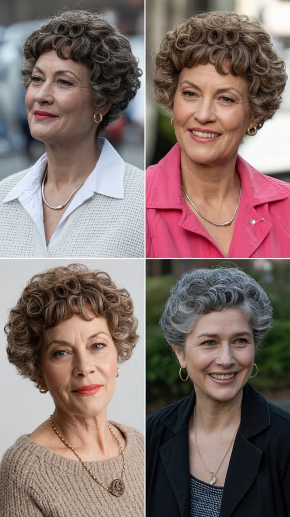 15. Short Curly Crop