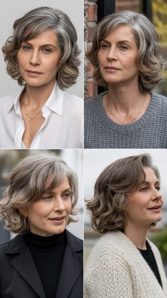 13. Soft Waves with Shoulder-Length Cut