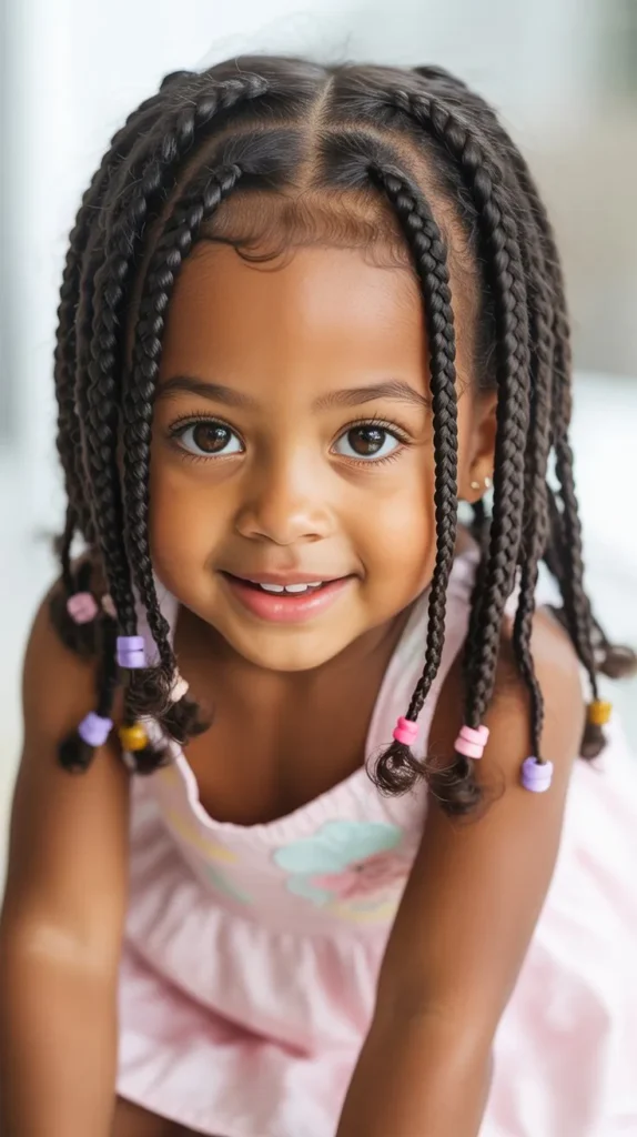 Box Braids (Shorter Length)