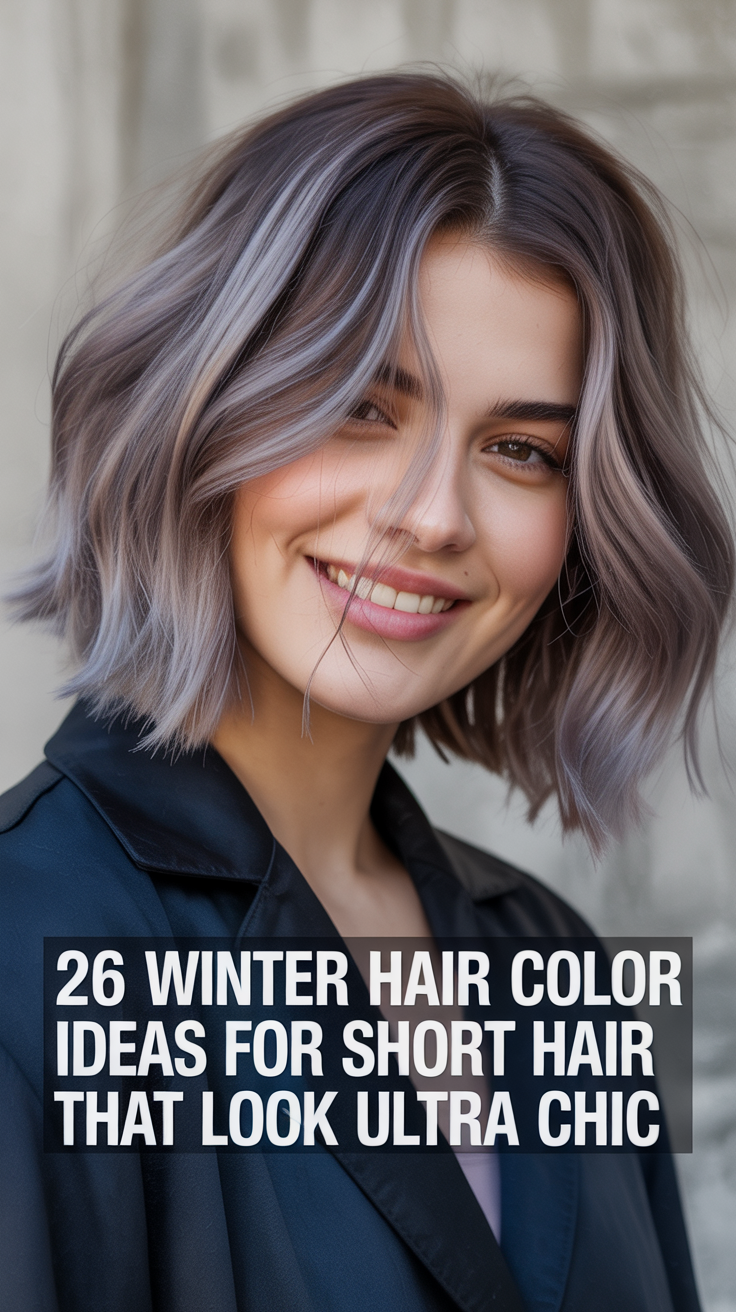 Winter Hair Color Ideas for Short Hair That Look Ultra Chic