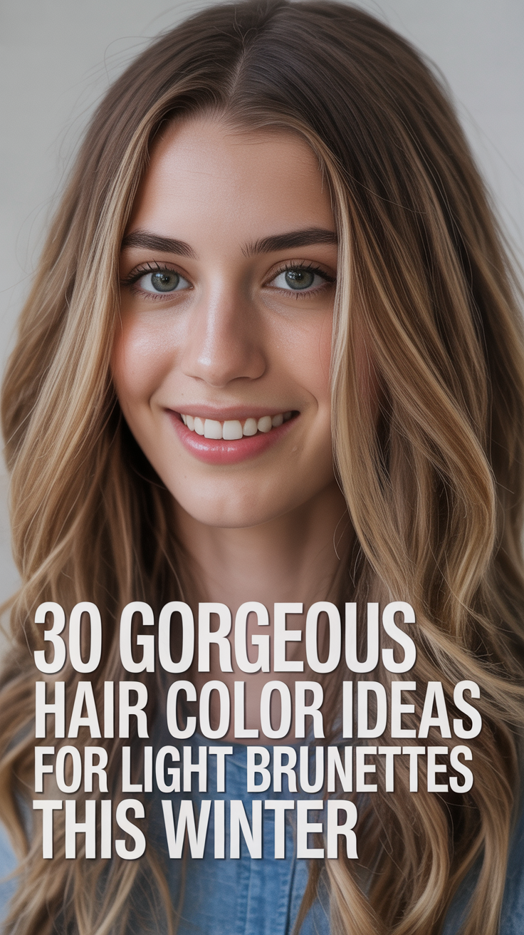 Gorgeous Hair Color Ideas for Light Brunettes This Winter