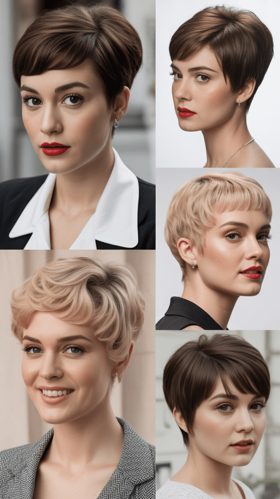 Vintage-Inspired Pixie