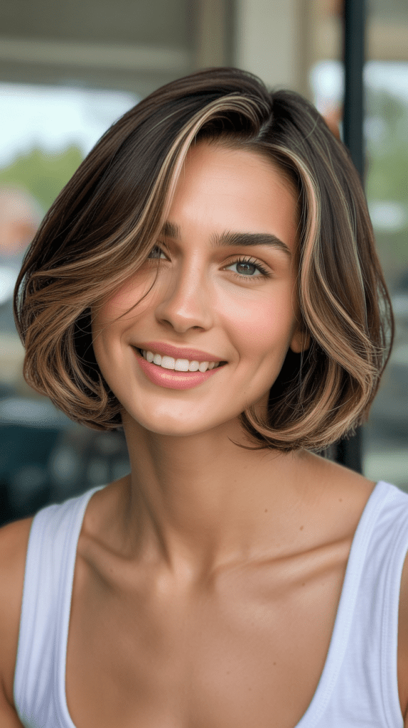 French Bob with Face-Framing Layers