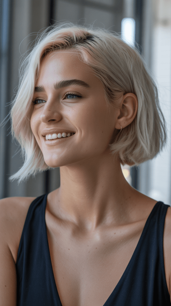 Short French Bob (Above Chin)