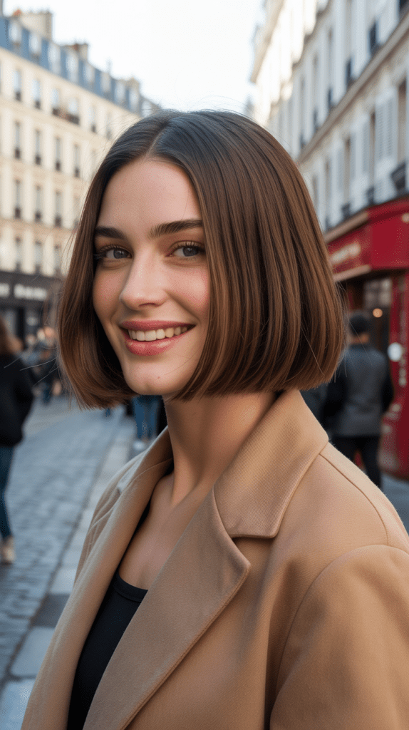 The Classic Blunt French Bob