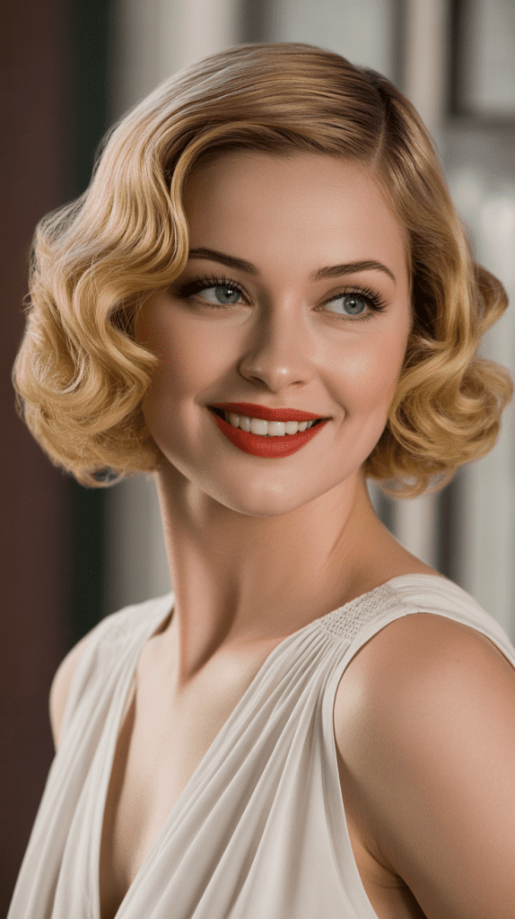 Vintage-Inspired French Bob