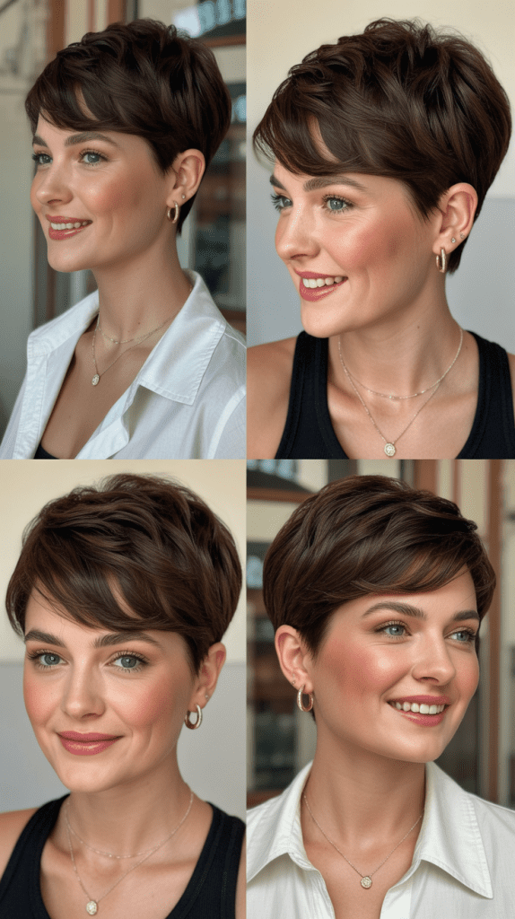 Pixie with Volume on Top