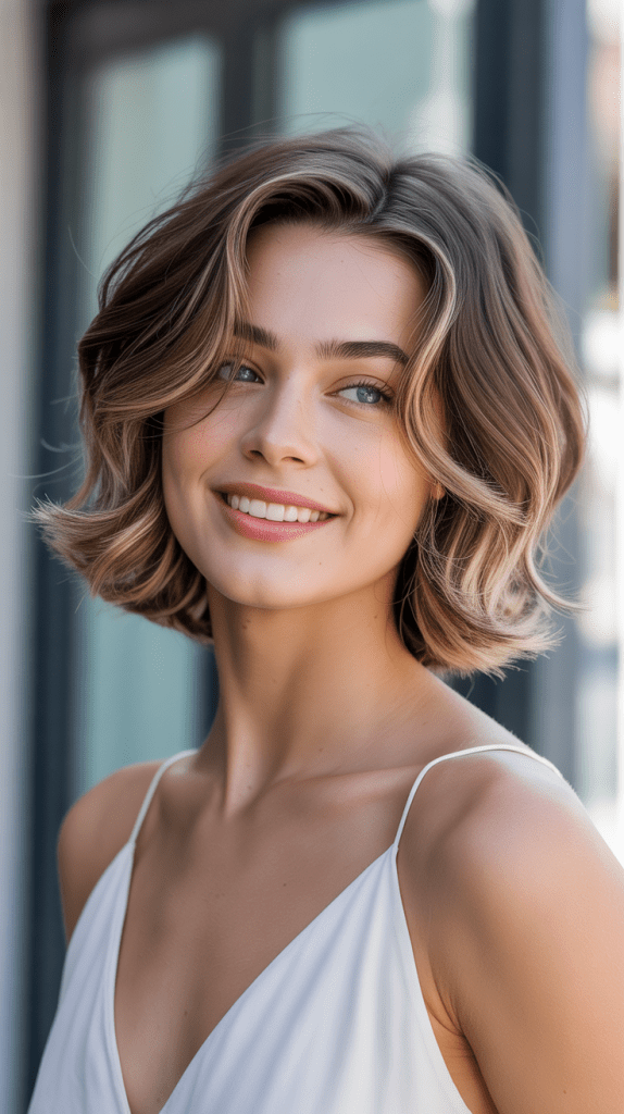 French Bob with Razored Ends