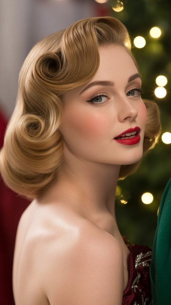 18. Retro Bob with Victory Rolls