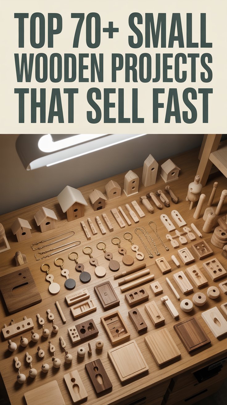 Top 70+ Small Wooden Projects That Sell Fast