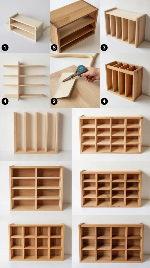 Wooden Mail Organizers