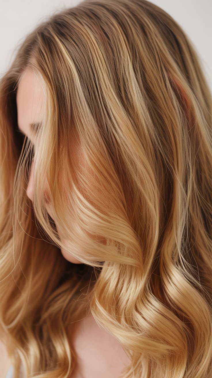 Blonde Hair with Lowlights Balayage Ideas