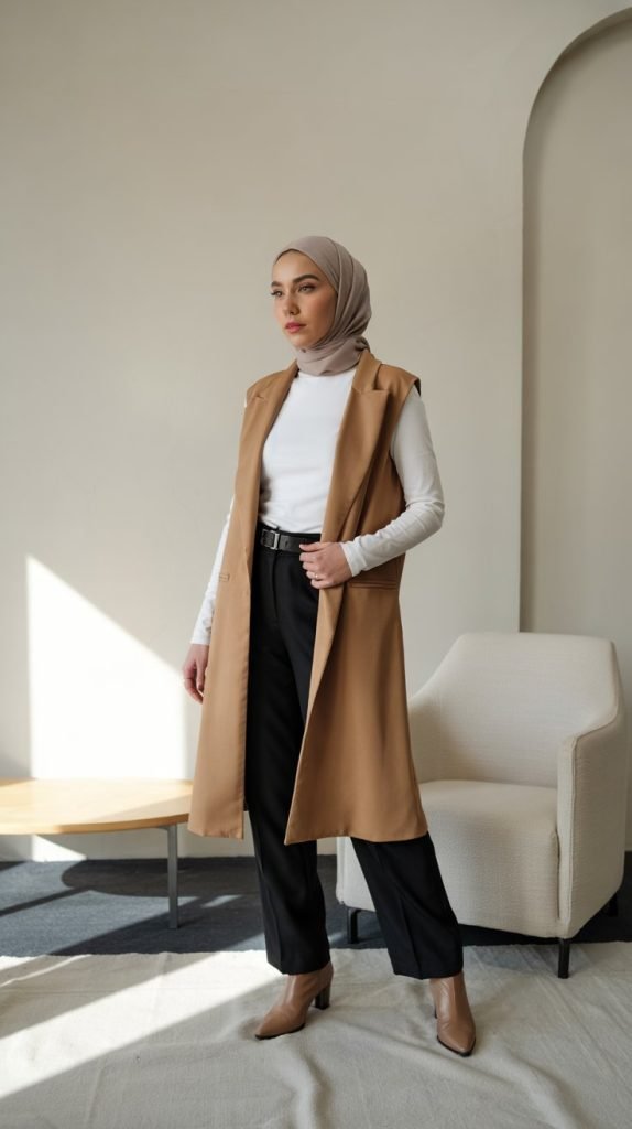 The Longline Vest Over Everything