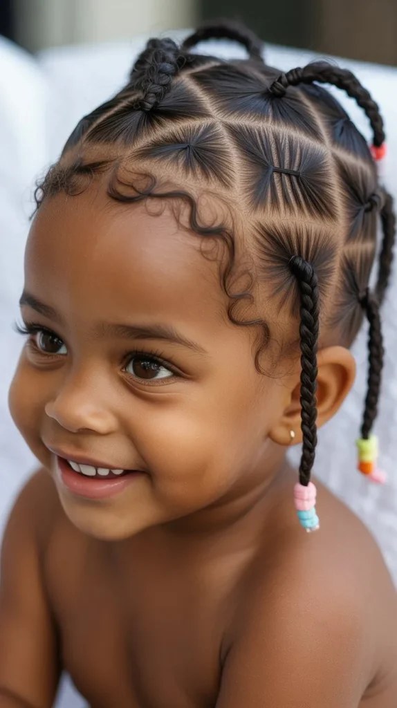 Criss-Cross Cornrows