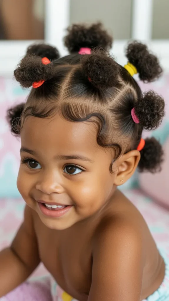 Zigzag Parts with Puffs