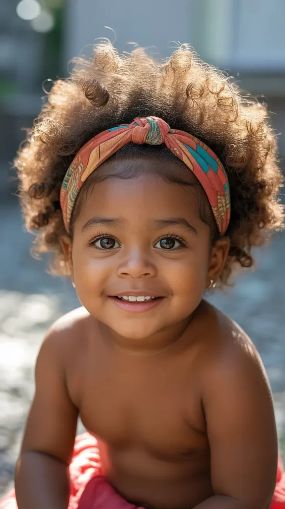 Natural Afro with Headband
