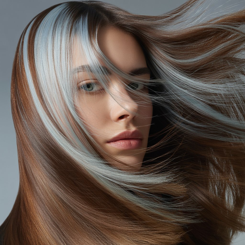 11. Icy Brunette Balayage