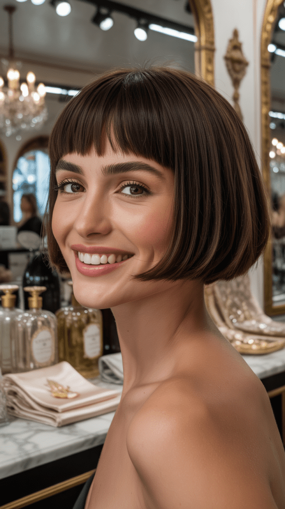 Wavy French Bob with Natural Texture