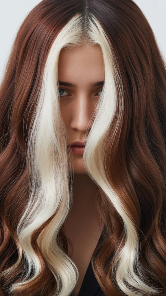 25. Platinum Money Piece with Dark Base