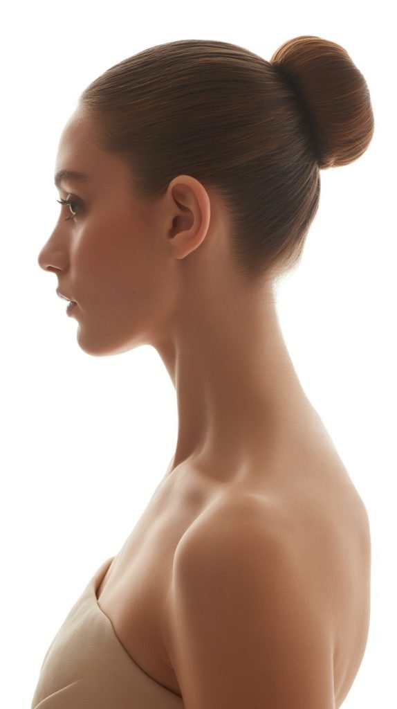 4. Sleek Ballerina Bun