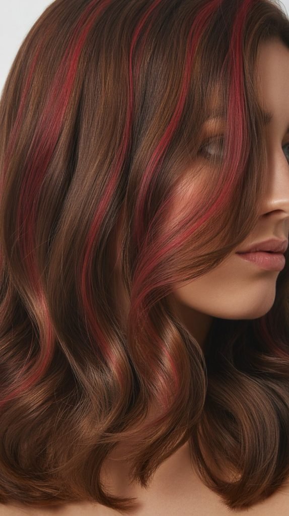 35. Chocolate Cherry Lowlights