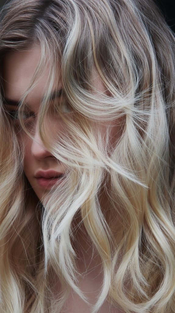  Icy Blonde Highlights