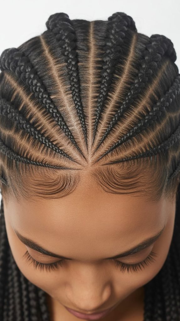 24. Zigzag Braids