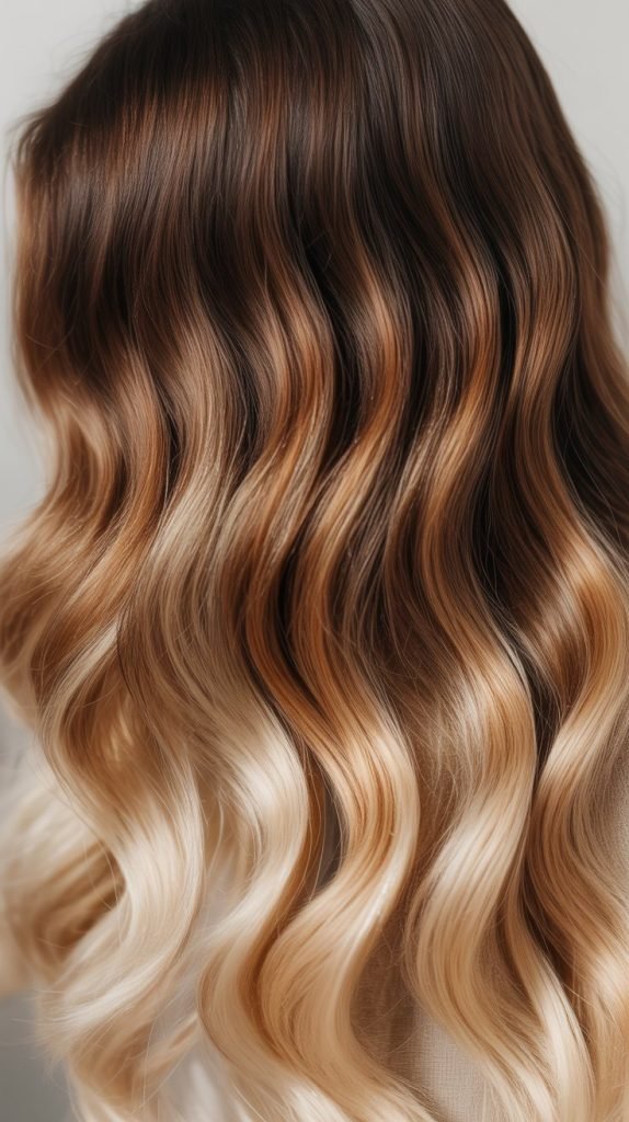 18. Ombre Blonde Highlights