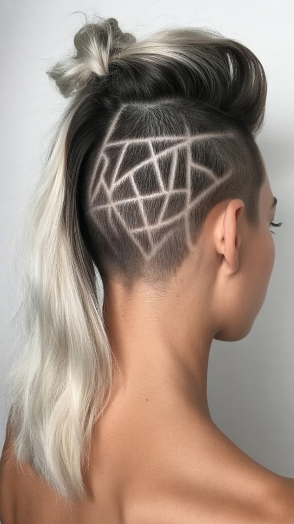 17. Long Bob with Undercut