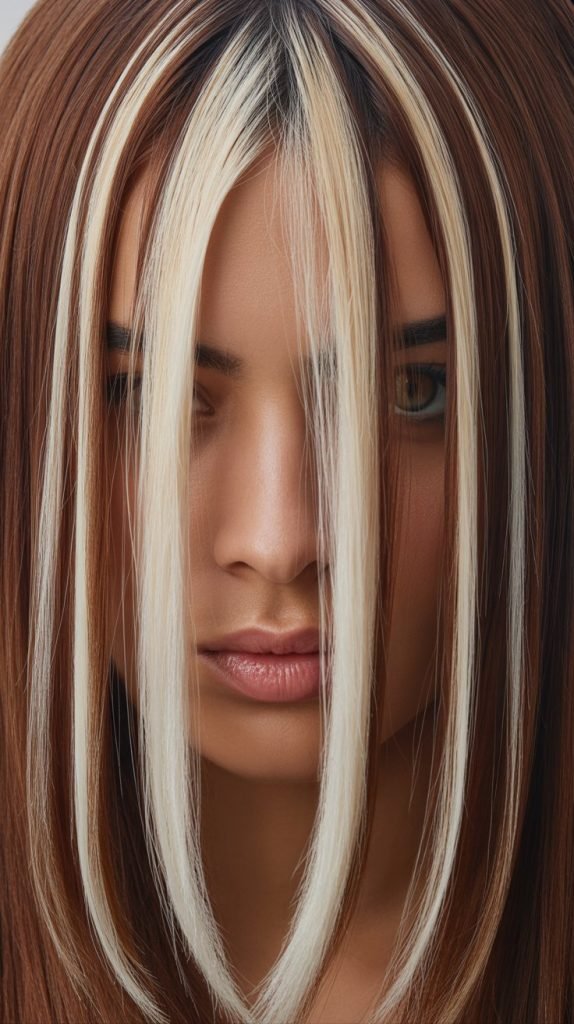 19. Platinum Blonde Front Sections