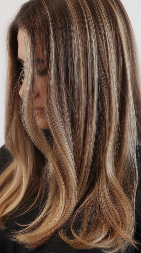 14. Beige Blonde Highlights