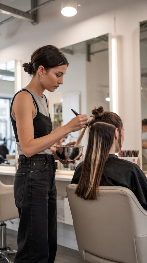 Layered Tank Tops with Straight Jeans