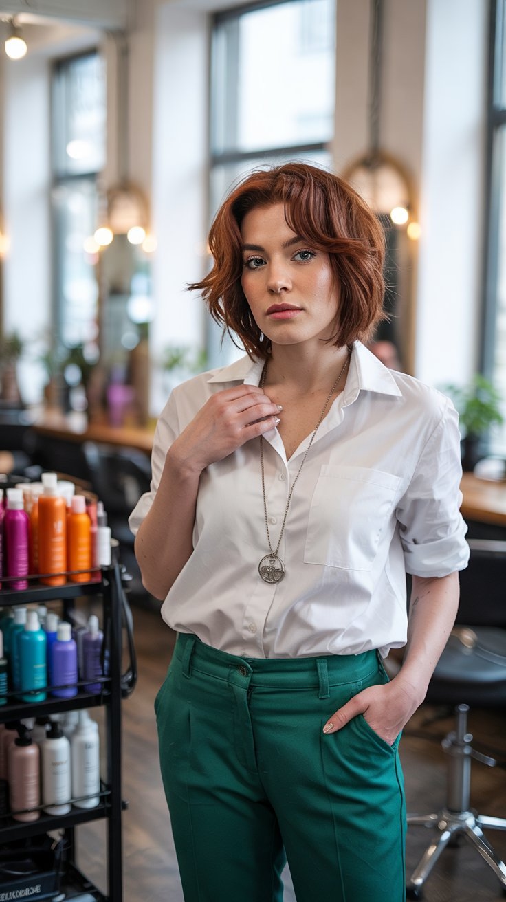 27 Trendy Hairstylist Outfits for Work This Summer