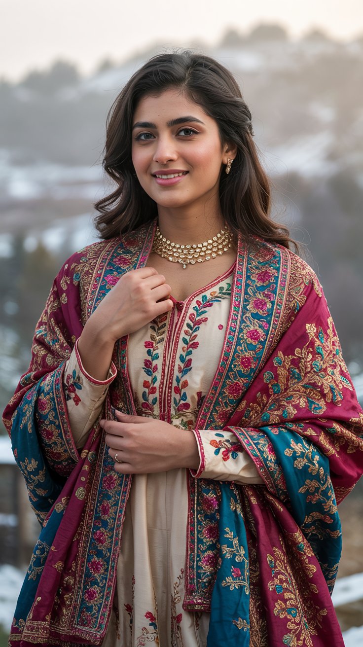 20 Beautiful Indian Winter Outfits for Women with Cultural Flair