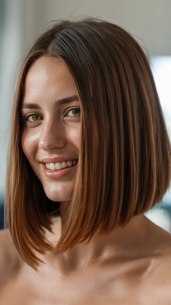 9. Asymmetrical Long Bob