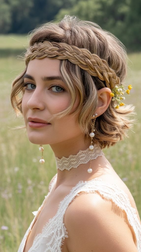  Braided Headband Accent