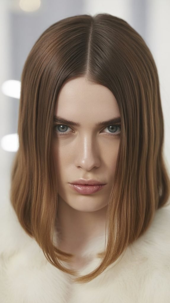 22. Smooth and Straight with Middle Part